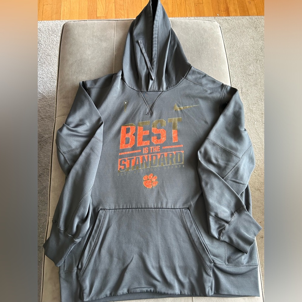 Clemson 2016 National Championship Hoodie Size M